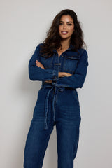 Tuta in denim FEDERICA BI