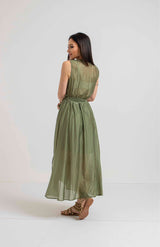 Abito verde EMMA BY FEDERICA BI