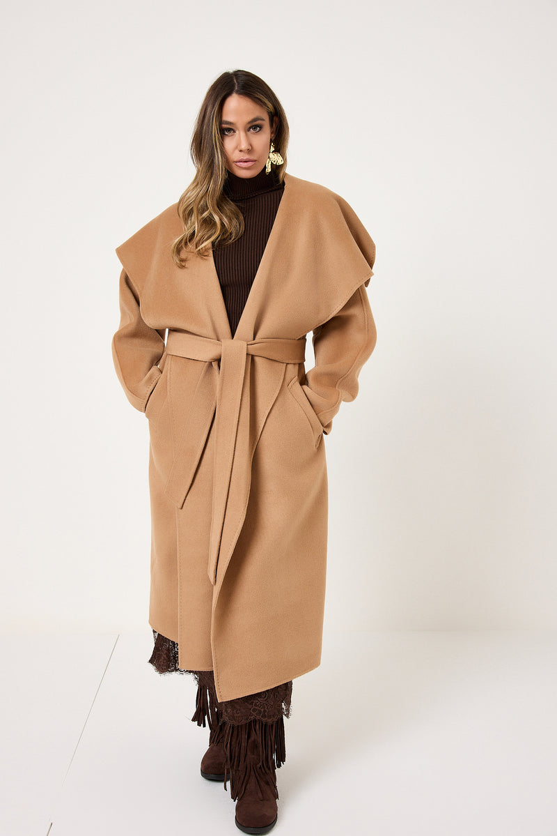Cappotto in lana e cachemire FEDERICA BI