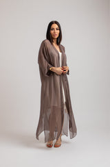 Kimono lungo moro FEDERICA BI