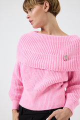 Maglia collo ampio FEDERICA BI