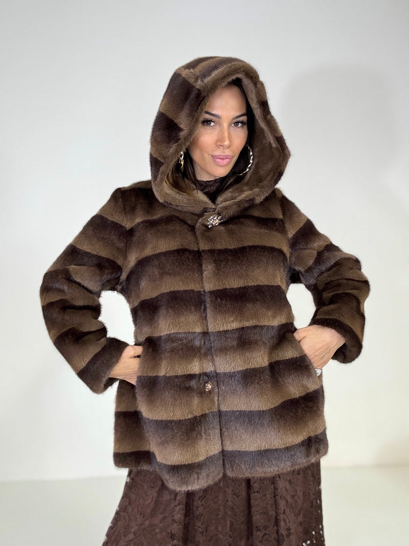 Ecovisone marrone FEDERICA BI