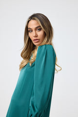 Abito in raso FEDERICA BI