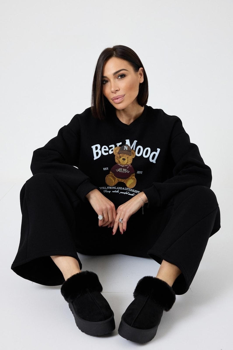 Tuta felpata FEDERICA BI ( due colori )