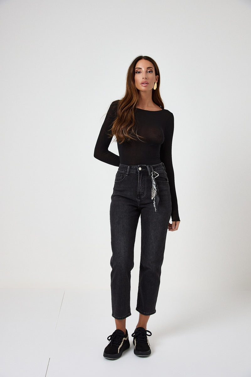 Denim nero charms cuore 🖤 FEDERICA BI