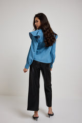 Pantalone in ecopelle FEDERICA BI (vari colori)