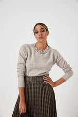 Maglia collo gioiello FEDERICA BI