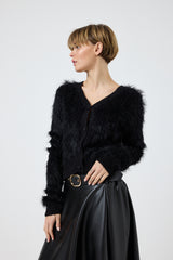 Cardigan in ciniglia FEDERICA BI ( due colori )