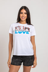 T-shirt LOVE FEDERICA BI