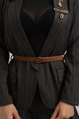 Tailleur gessato FEDERICA BI