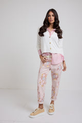 Pantalone MIMI’ rosa BY FEDERICA BI