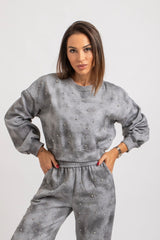 Tuta in felpa TIE & DYE FEDERICA BI
