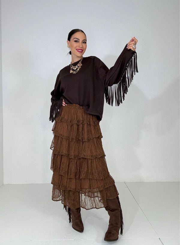 Gonna in pizzo FEDERICA BI