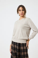 Maglia cut out lurex FEDERICA BI ( più colori )