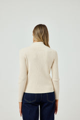 Cardigan zip FEDERICA BI ( vari colori )