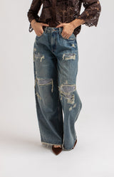 Denim jeans WIDE LEG FEDERICA BI