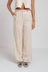 Tailleur beige bottoni FEDERICA BI