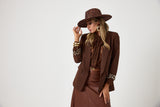 Blazer marrone FEDERICA BI