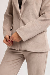 Tailleur in velluto FEDERICA BI