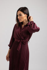 Abito FEDERICA BI bordeaux