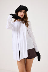 Camicia bianca in cotone FEDERICA BI