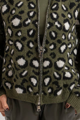 Cardigan zip macu FEDERICA BI
