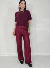 Pantalone in paillettes FEDERICA BI