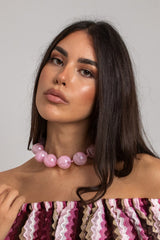 Collana rosa FEDERICA BI