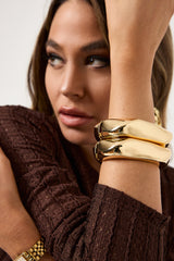 Bracciale rigido oro FEDERICA BI