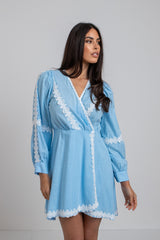 Abito azzurro FEDERICA BI