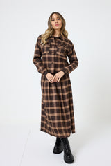 Gonna lunga tartan kilt FEDERICA BI