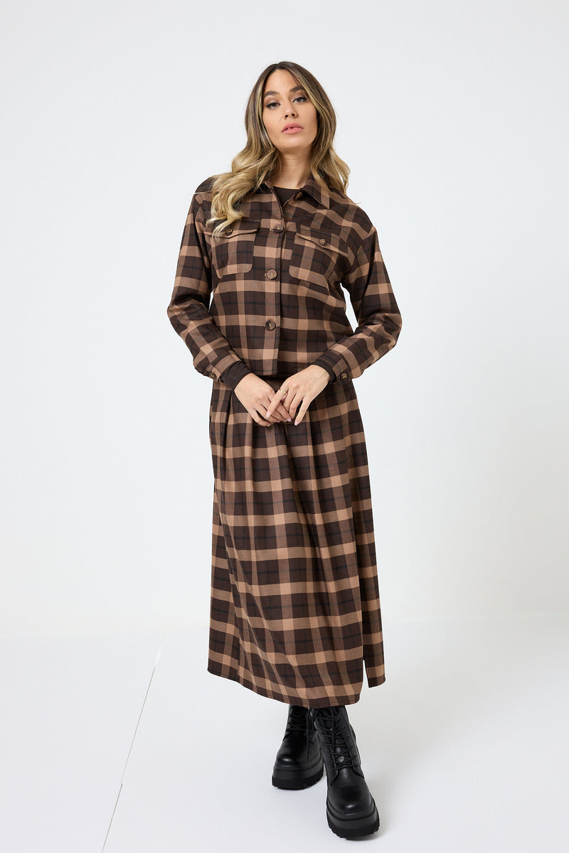 Gonna lunga tartan kilt FEDERICA BI