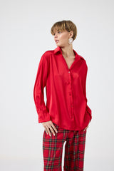 Camicia in raso FEDERICA BI ( più colori )