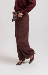Denim jeans bordeaux FEDERICA BI