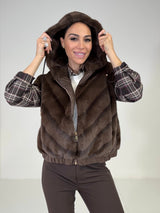 Gilet in Ecovisone FEDERICA BI