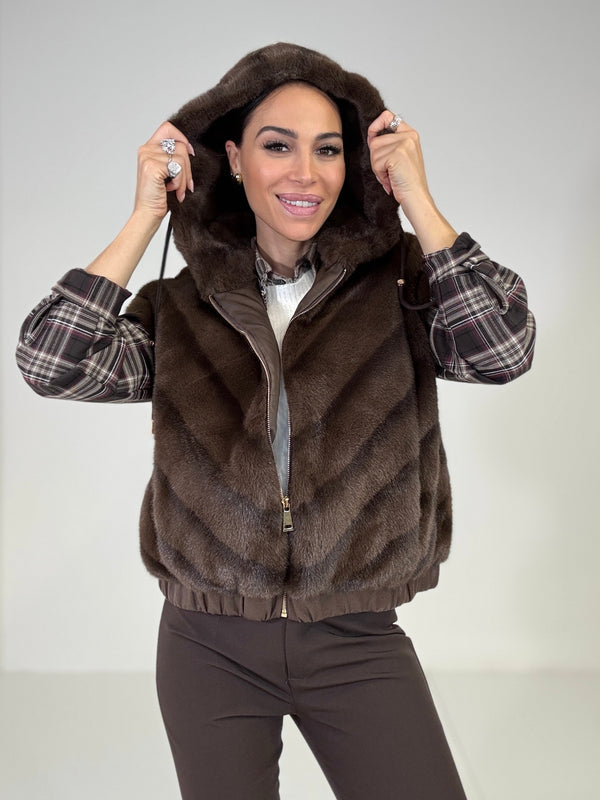 Gilet in Ecovisone FEDERICA BI