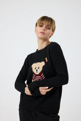 Maglione TEDDY e spilla FEDERICA BI