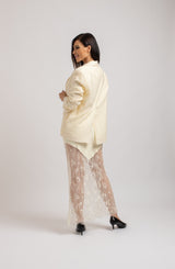 Blazer crema FEDERICA BI
