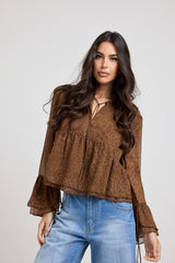 Camicia in chiffon FEDERICA BI