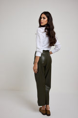 Pantalone in ecopelle FEDERICA BI (vari colori)