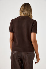Maglia marrone FEDERICA BI