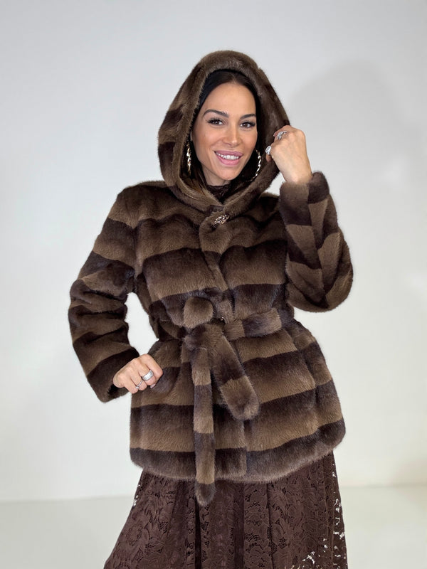 Ecovisone marrone FEDERICA BI