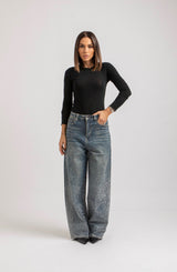 Denim cristalli FEDERICA BI