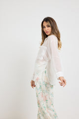 Camicia bianca laccetti FEDERICA BI