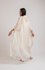 Kimono lungo burro FEDERICA BI