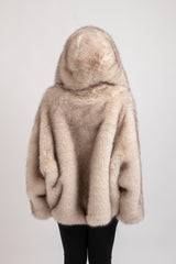 Ecopelliccia beige FEDERICA BI