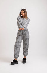 Tuta in felpa TIE & DYE FEDERICA BI