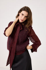 Gilet kid mohair ( vari colori ) FEDERICA BI