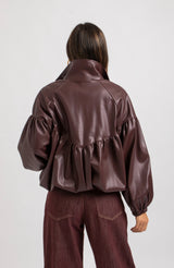 Giacca bordeaux FEDERICA BI