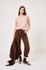 Gilet kid mohair ( vari colori ) FEDERICA BI